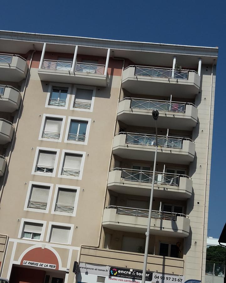Parvis De La Mer, 50M De La Plage Nice Exteriör bild